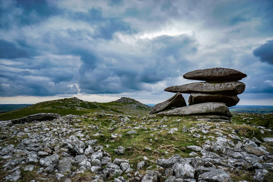 Granite tors on Dartmoor